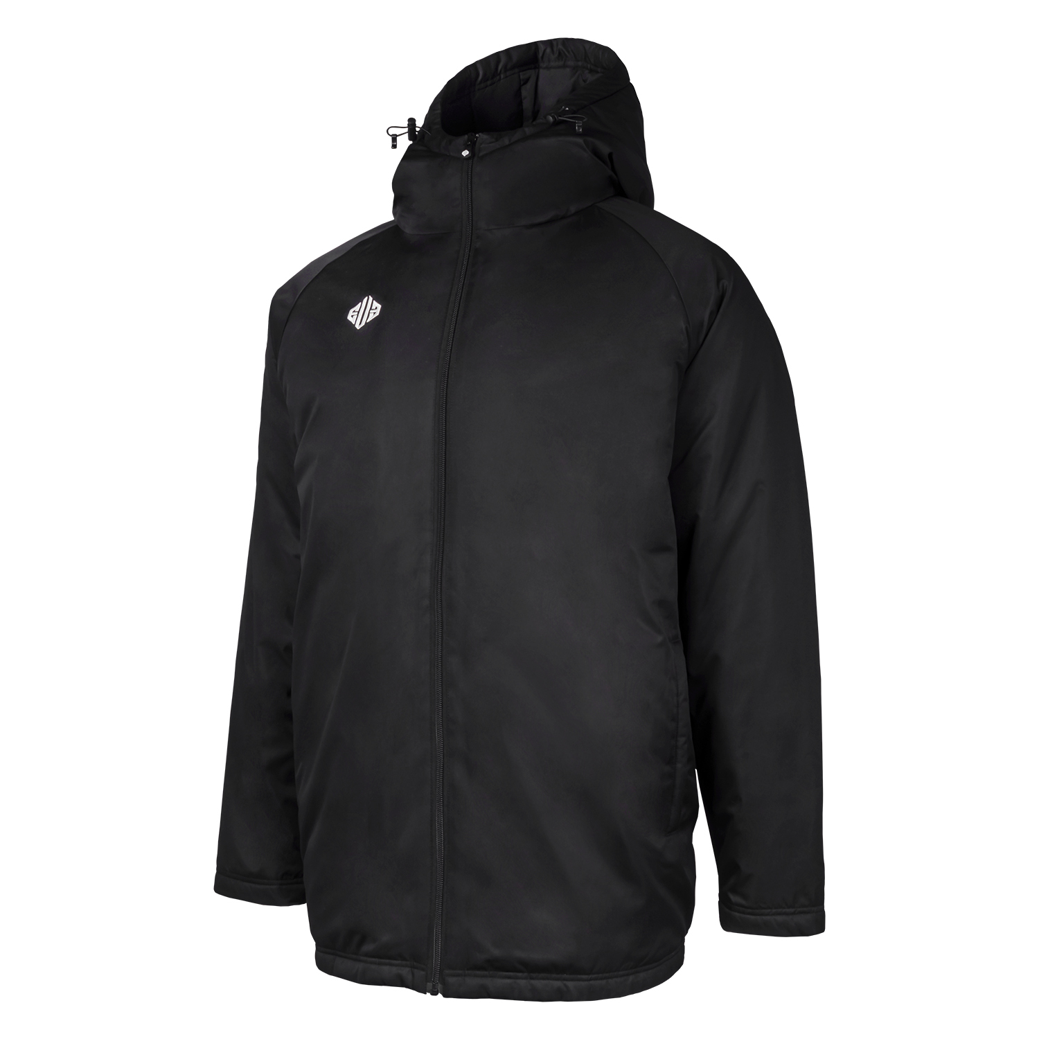 パデッドハーフコート[刺繍ロゴ]