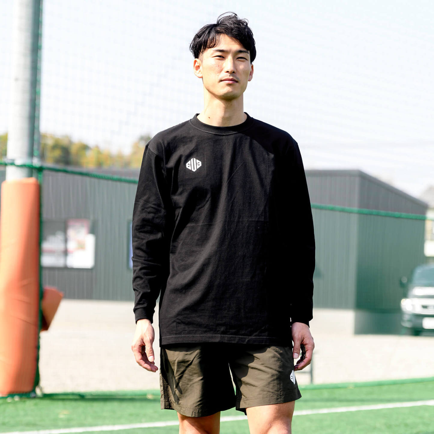 コットンTシャツ　LS