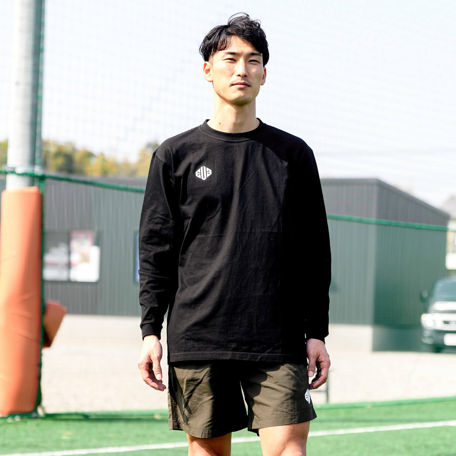 コットンTシャツ　LS