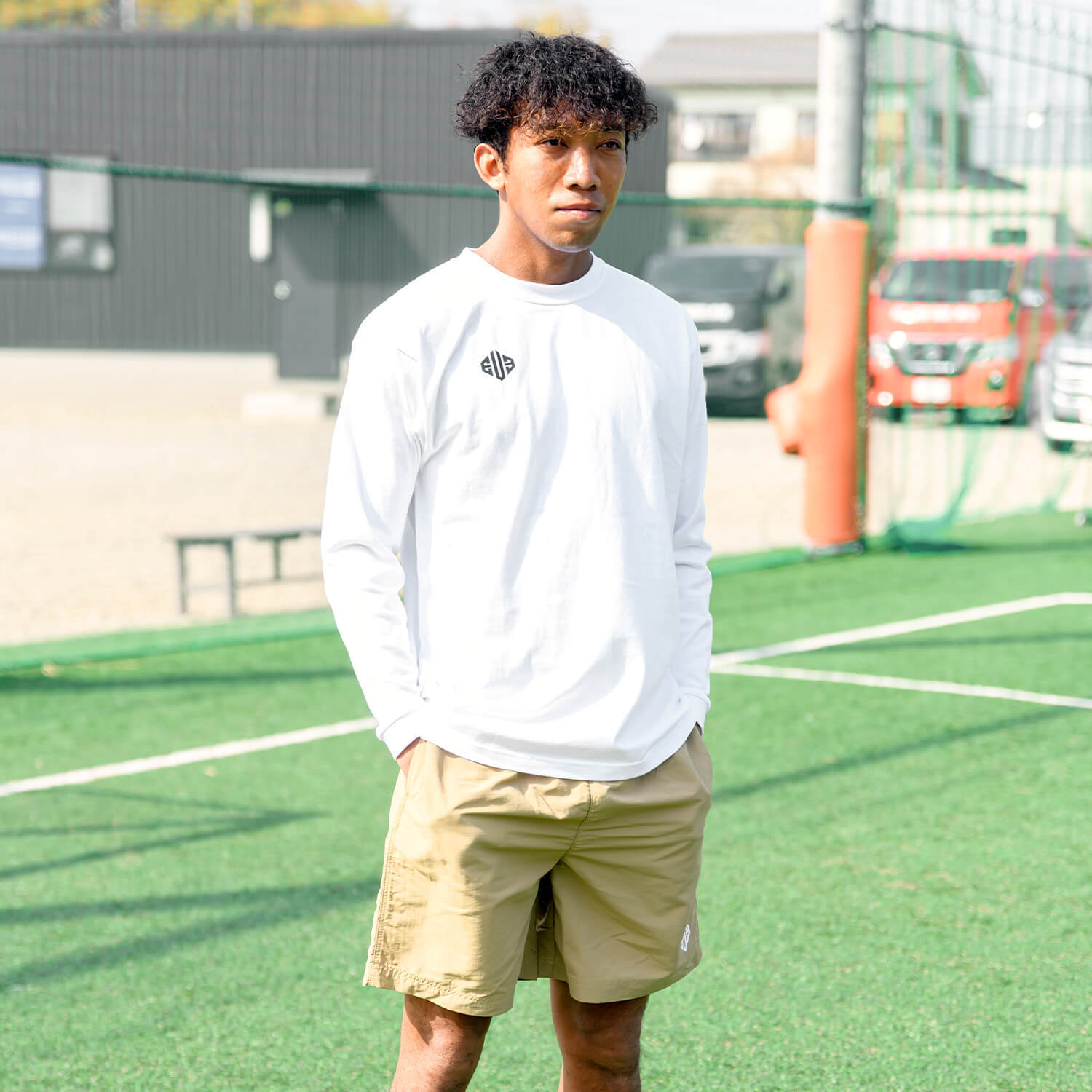コットンTシャツ LS