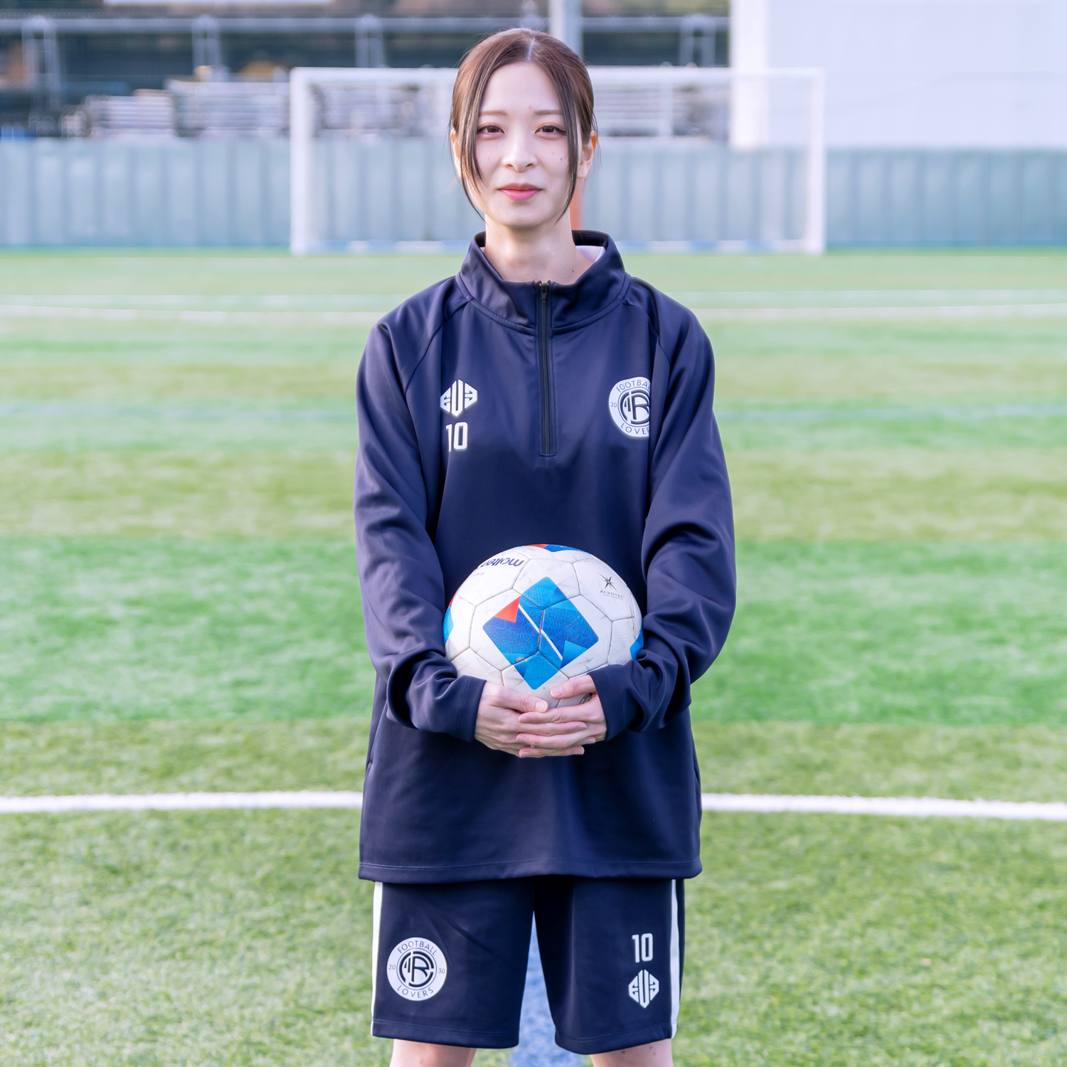 ハーフジップジャージ HZJS01 [3Dロゴ] [マーキング可] – EVESPORTS