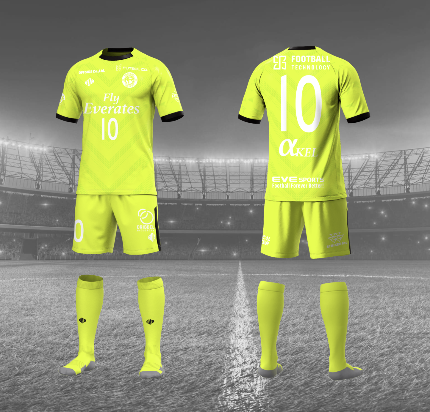 プロモデルゲームシャツ CPR04 [3Dロゴ]