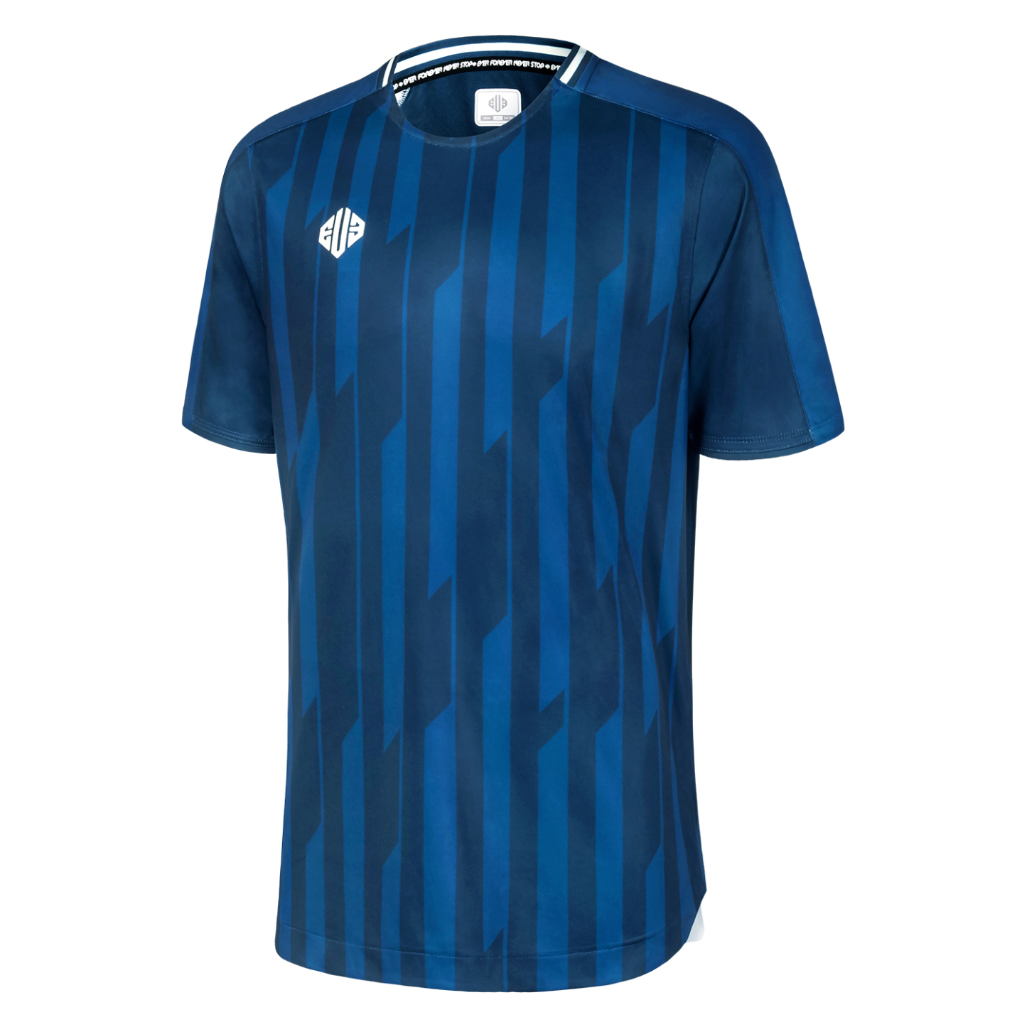 プラクティスシャツ STRIPE SS [3Dロゴ] [マーキング可]