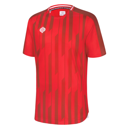 プラクティスシャツ STRIPE SS [3Dロゴ] [マーキング可]