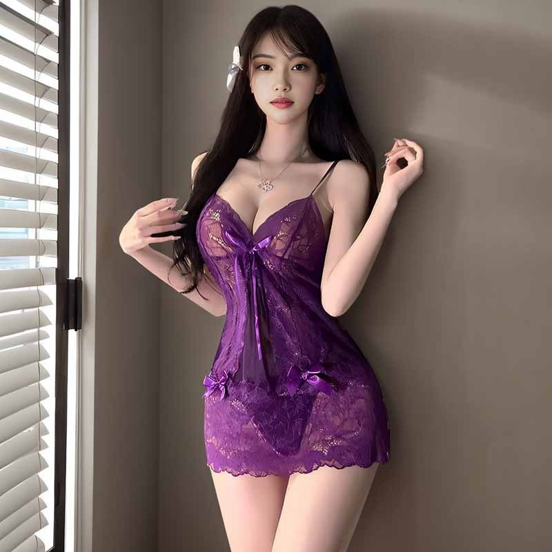 DDQ-03 DRESS Lingerie Wanita Shapewear Elastis dengan Bahan Katun Sutra PRIVASI