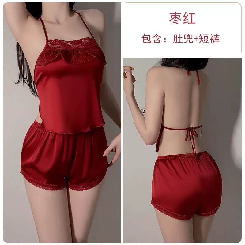 D-4437 Lingerie Wanita Shapewear Elastis dengan Bahan Katun Sutra PRIVASI
