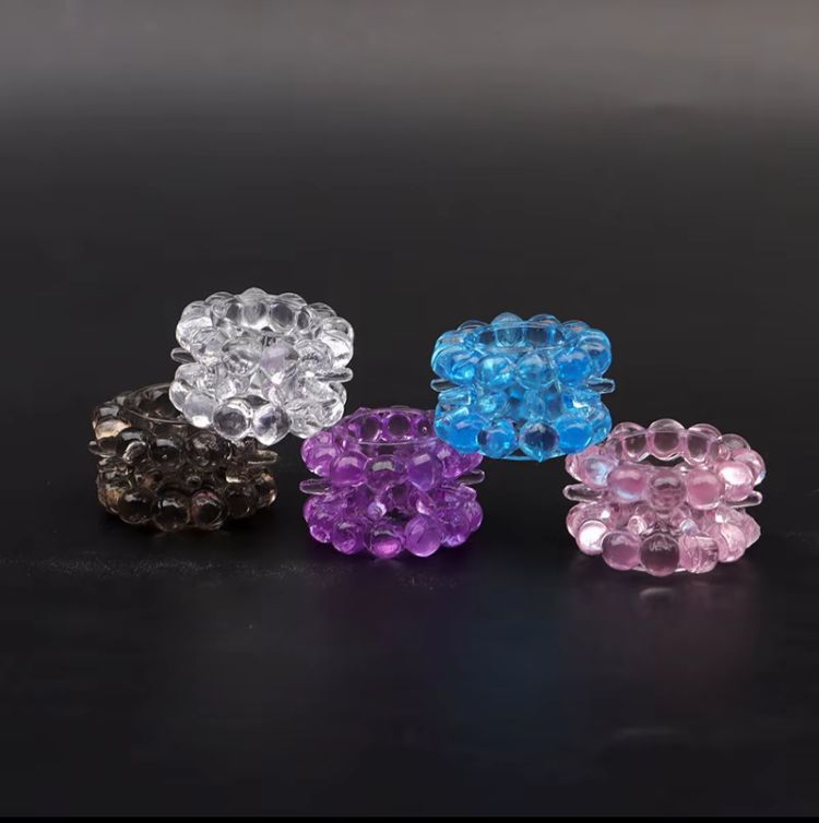 Pelindung Jari Mainan Mata Besar Terbuat Dari Karet Lembut Super Elastis