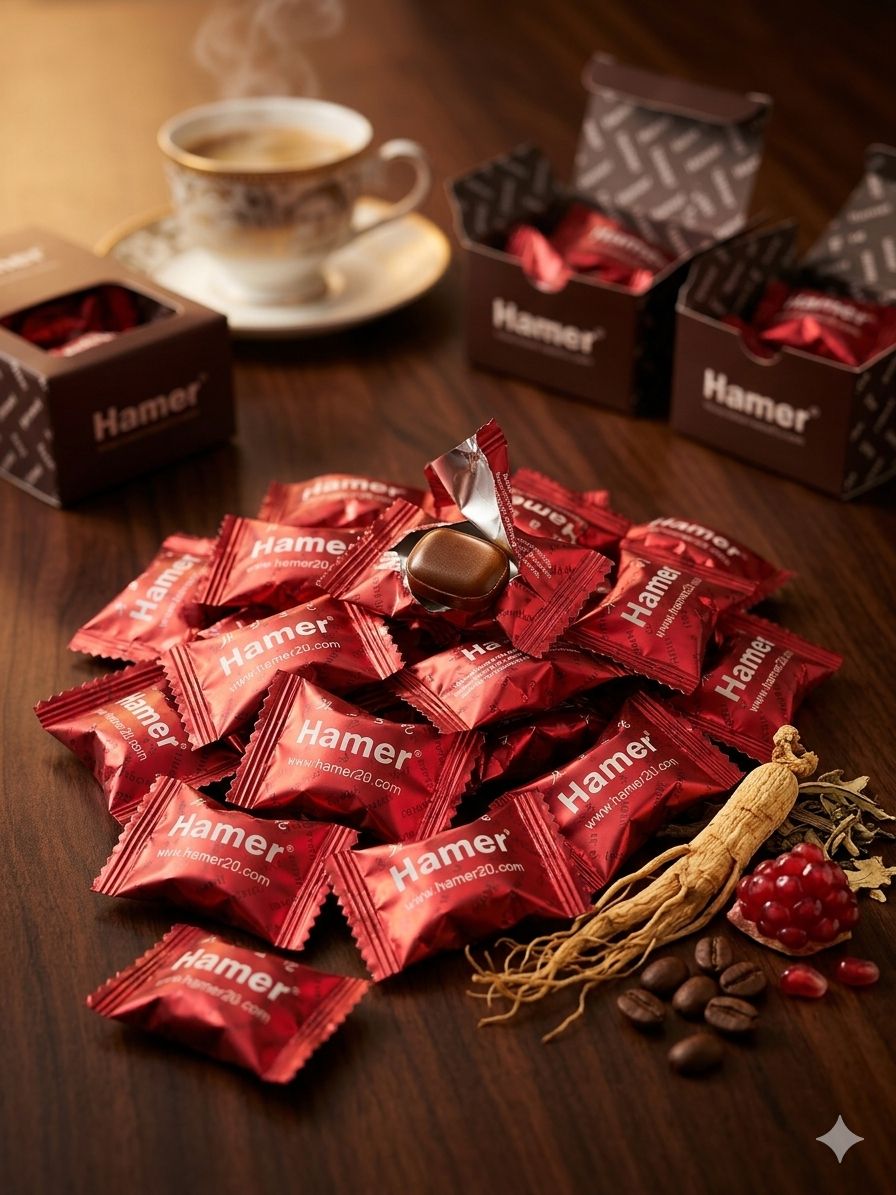 1 PCS PERMEN RASA GINSENG DAN COFFE