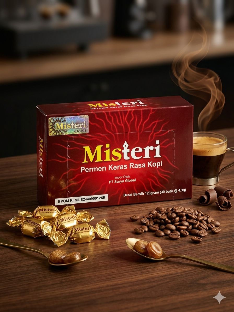 PERMEN KERAS RASA KOPI ISI 30