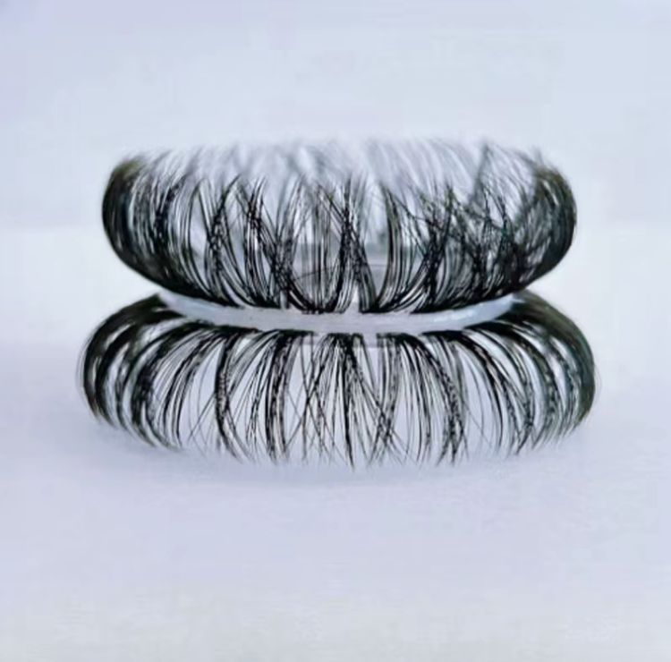 Topi DIY topi mainan terry ekor kuda keriting satu lapis