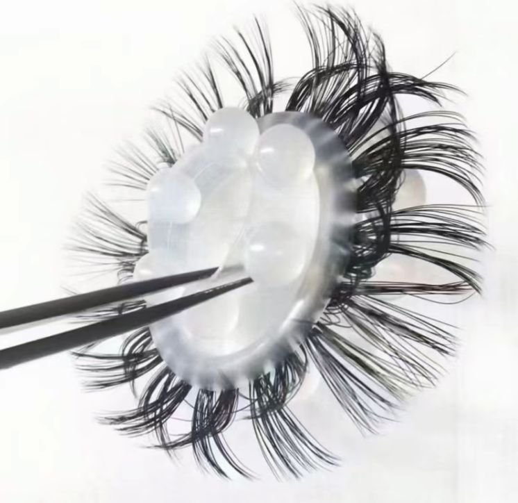 Topi DIY topi mainan terry ekor kuda keriting satu lapis