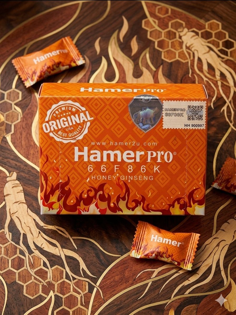 PERMEN RASA HONEY GINSENG ISI 33 PCS