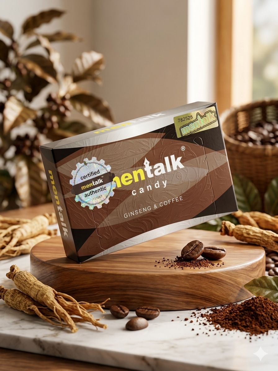 1 BOX PERMEN RASA GINSENG DAN KOPI