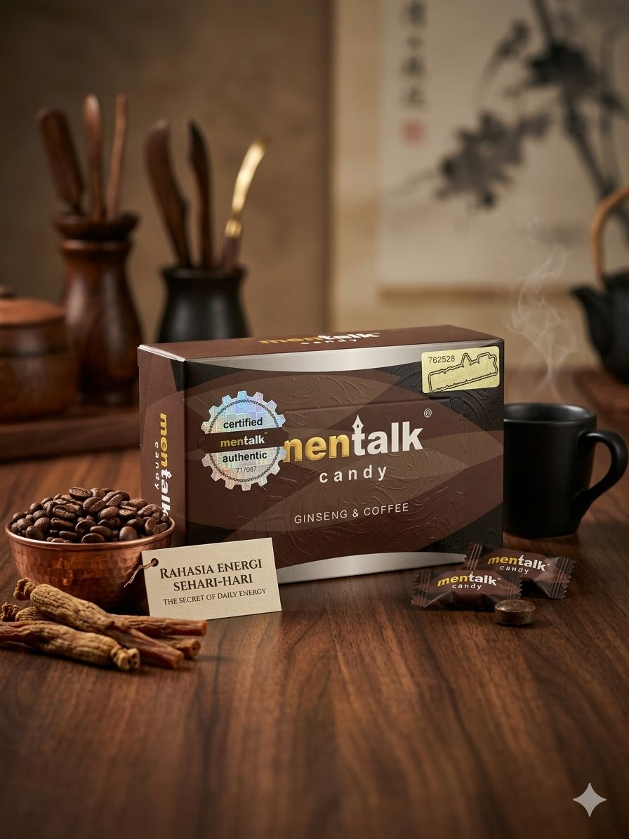 PERMEN RASA GINSENG DAN KOPI ISI 30 PCS