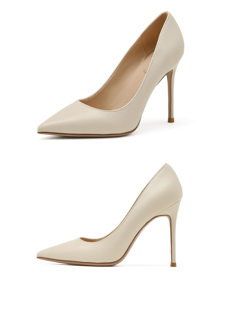 Women's pointed toe professional commuter high heels