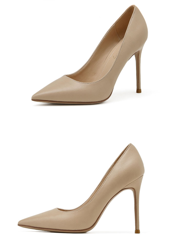 Women's pointed toe professional commuter high heels