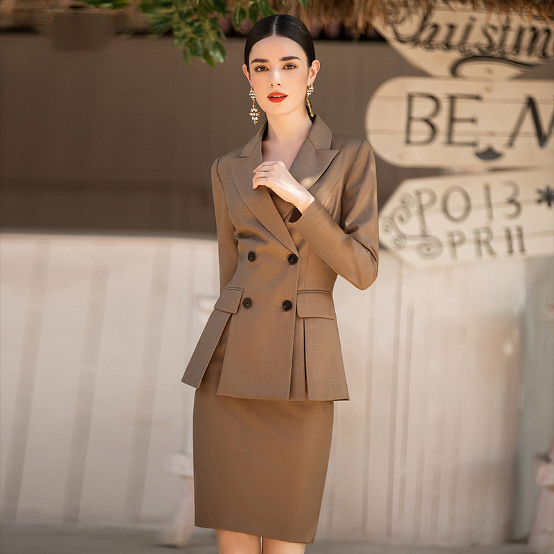 Women's Professional Suit Pants Three-piece Set