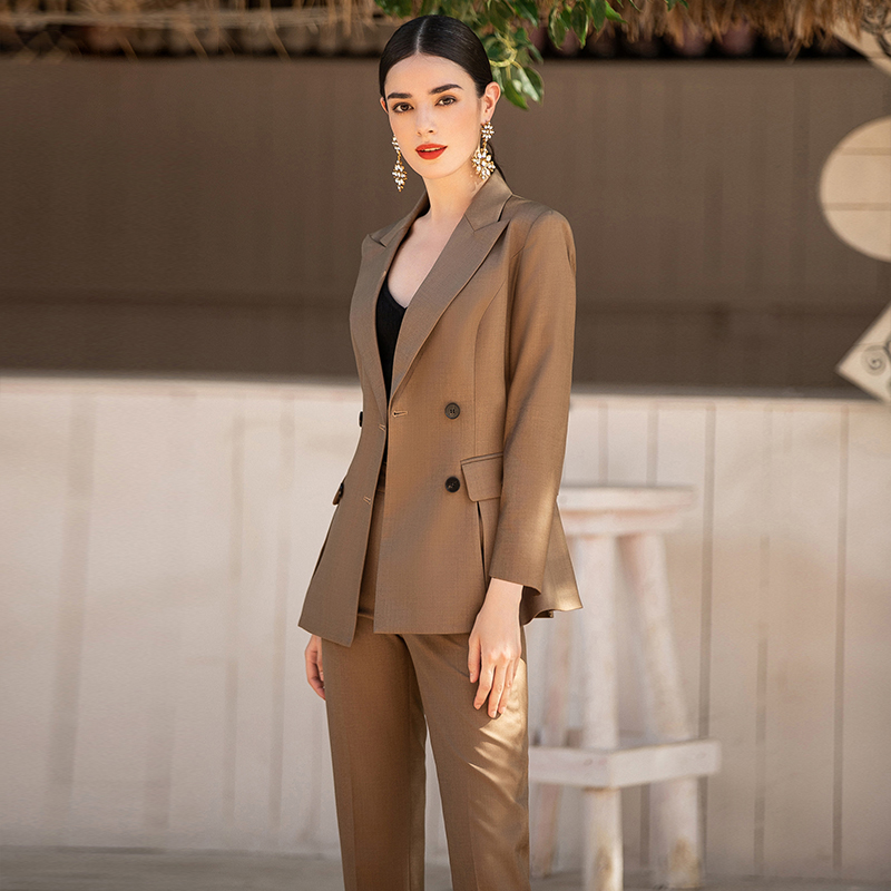Women's Professional Suit Pants Three-piece Set