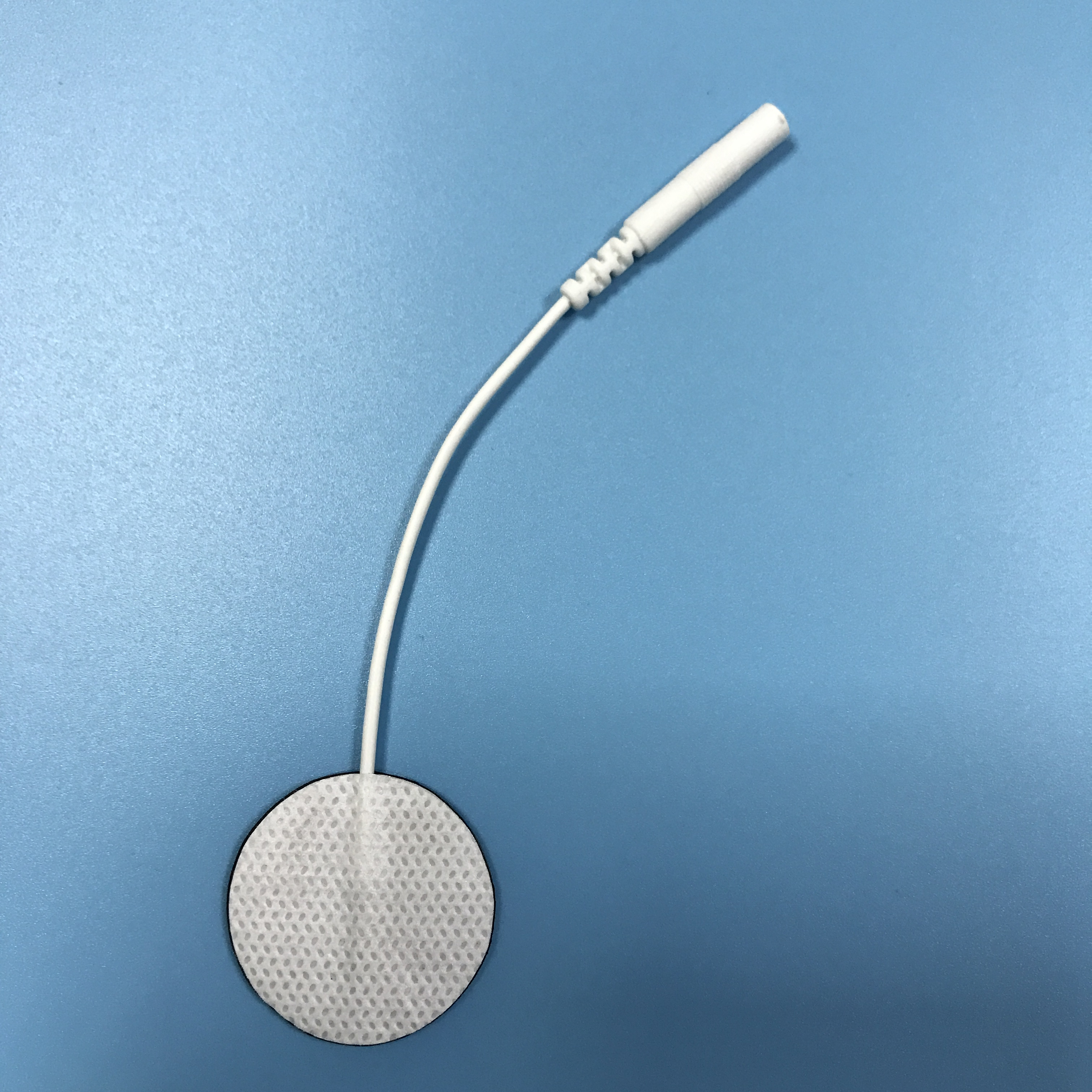 Wholesale 2.0/2.5mm tail fiber TENS, self-adhesive physical therapy, electrode pads for electrotherapy