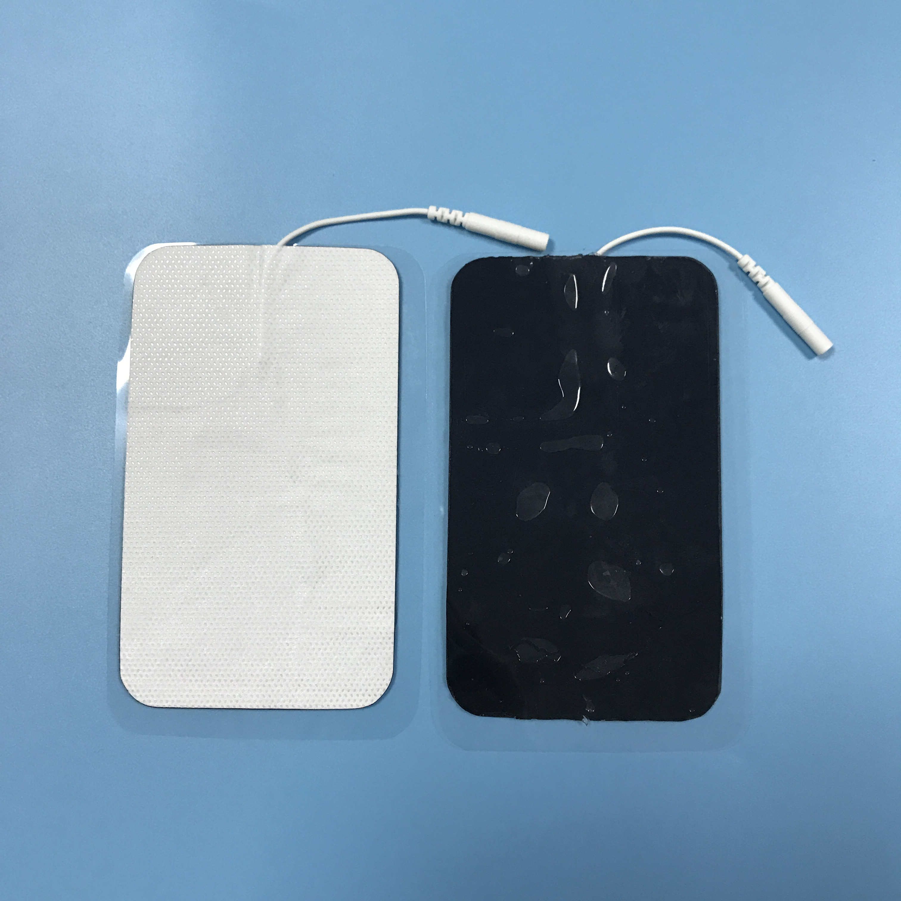 Wholesale 2.0/2.5mm tail fiber TENS, self-adhesive physical therapy, electrode pads for electrotherapy