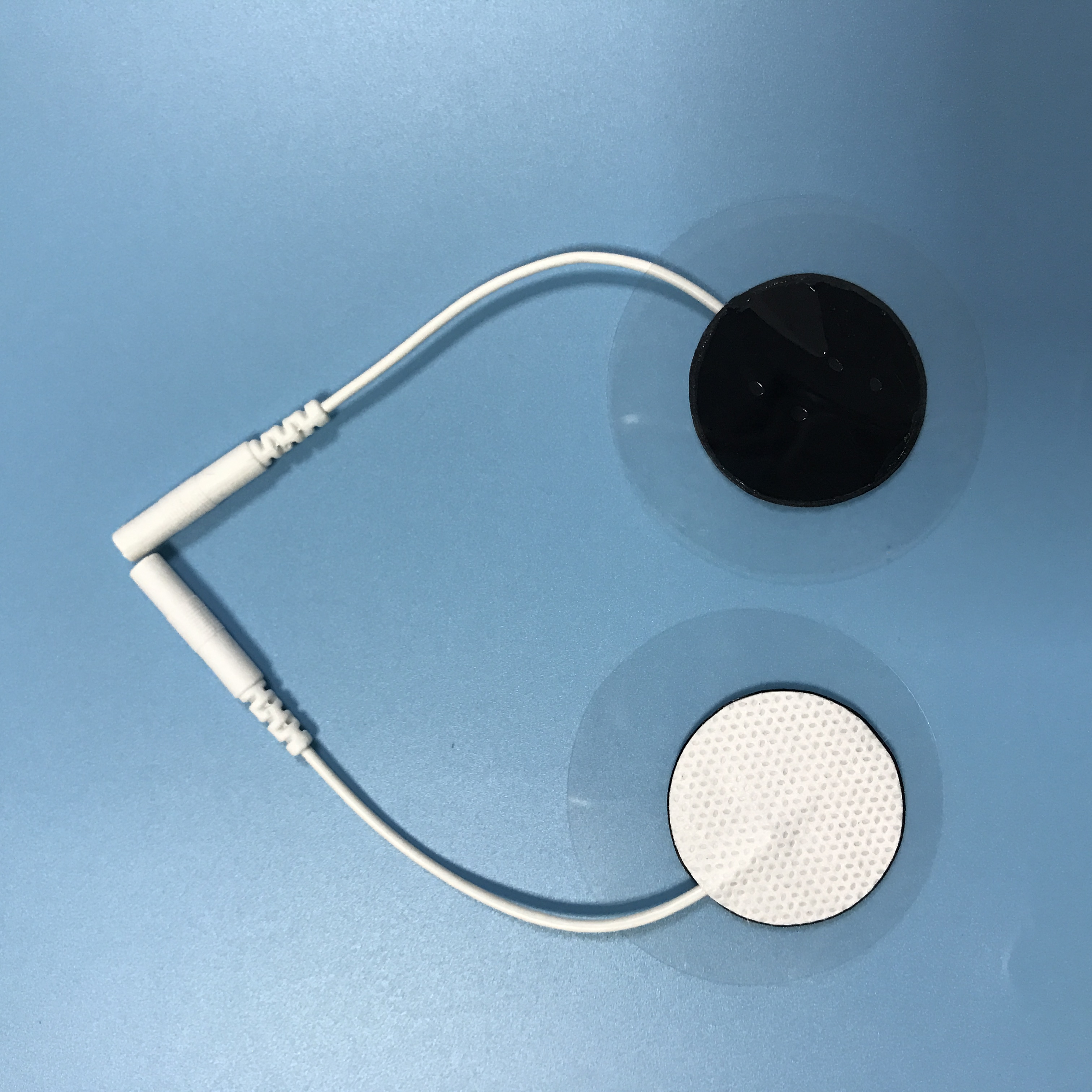 Wholesale 2.0/2.5mm tail fiber TENS, self-adhesive physical therapy, electrode pads for electrotherapy
