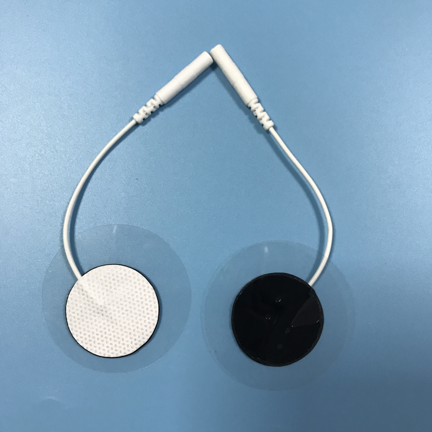 Wholesale 2.0/2.5mm tail fiber TENS, self-adhesive physical therapy, electrode pads for electrotherapy