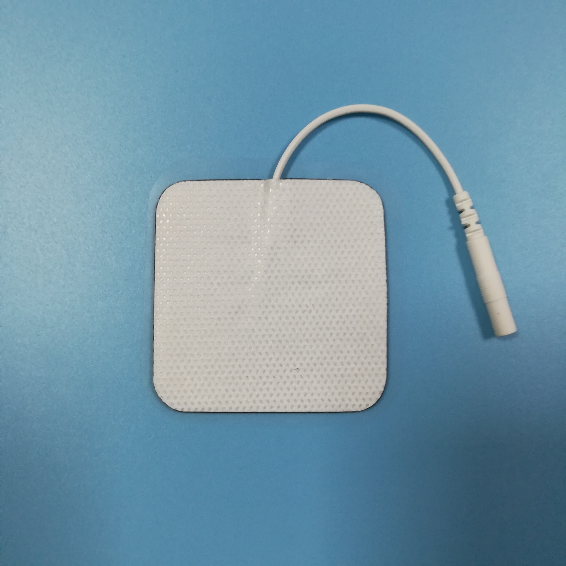 Wholesale 2.0/2.5mm tail fiber TENS, self-adhesive physical therapy, electrode pads for electrotherapy