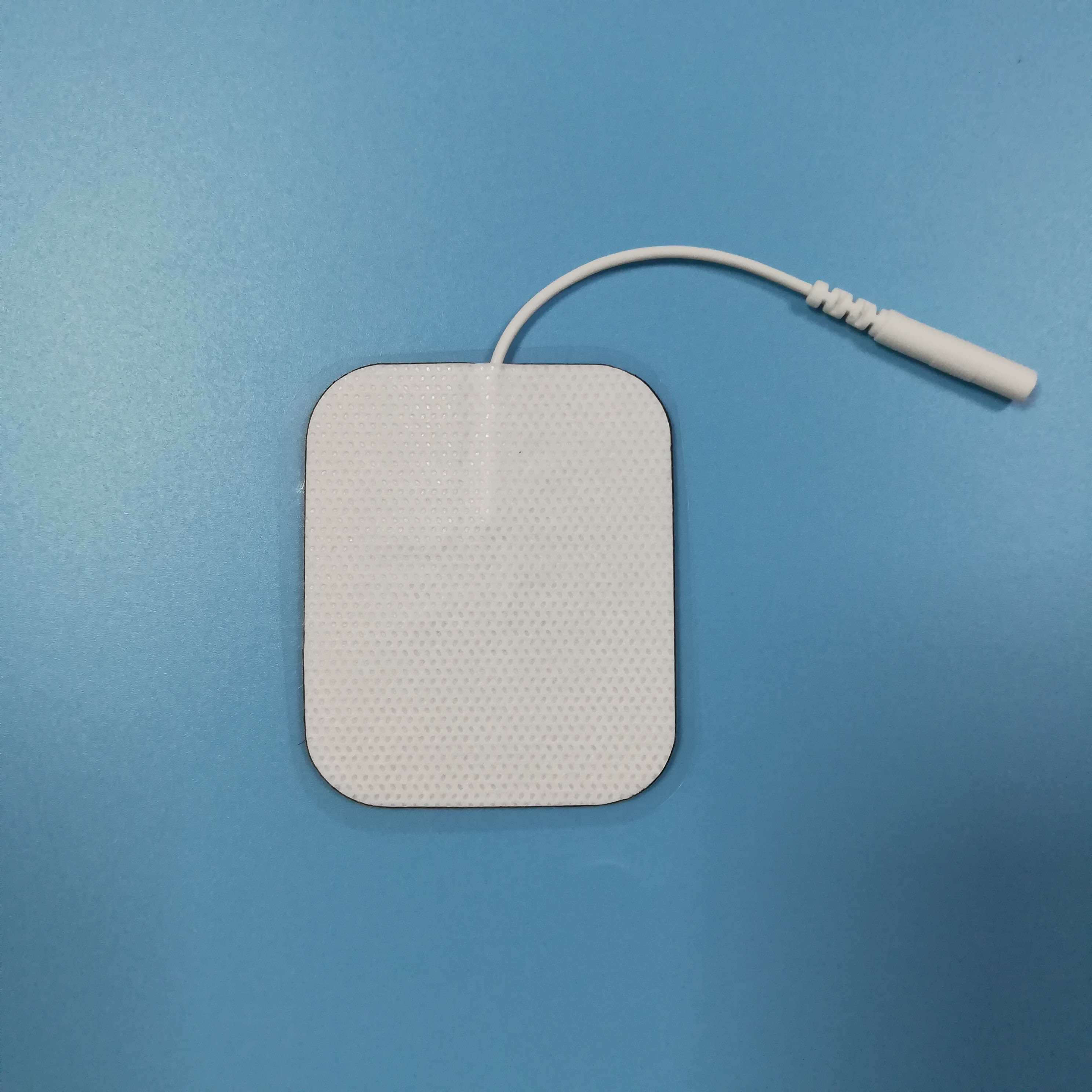 Wholesale 2.0/2.5mm tail fiber TENS, self-adhesive physical therapy, electrode pads for electrotherapy
