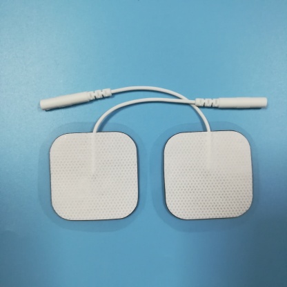 Wholesale 2.0/2.5mm tail fiber TENS, self-adhesive physical therapy, electrode pads for electrotherapy