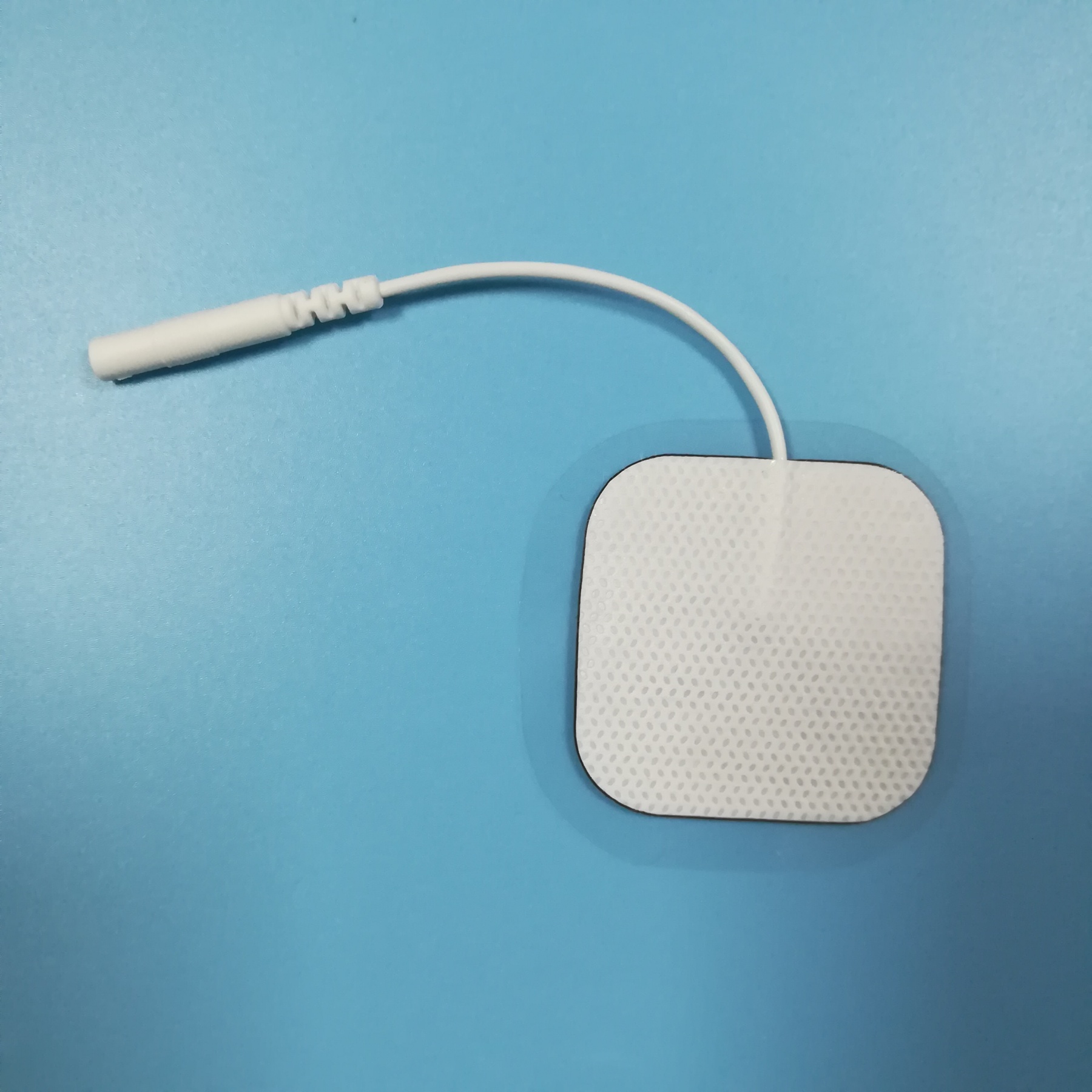 Wholesale 2.0/2.5mm tail fiber TENS, self-adhesive physical therapy, electrode pads for electrotherapy