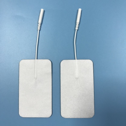 Wholesale 2.0/2.5mm tail fiber TENS, self-adhesive physical therapy, electrode pads for electrotherapy