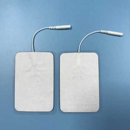 Wholesale 2.0/2.5mm tail fiber TENS, self-adhesive physical therapy, electrode pads for electrotherapy