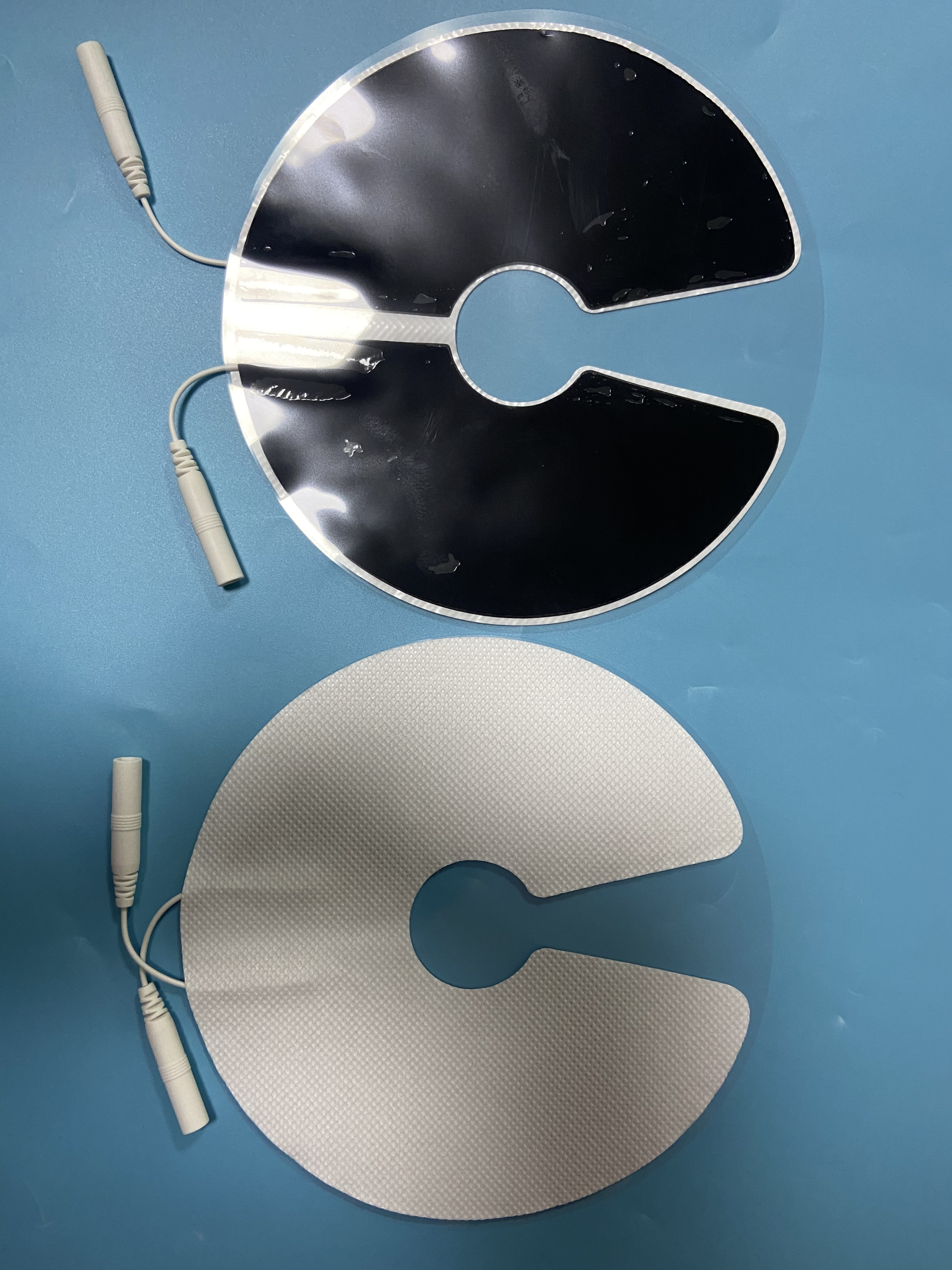 Wholesale 2.0/2.5mm tail fiber TENS, self-adhesive physical therapy, electrode pads for electrotherapy