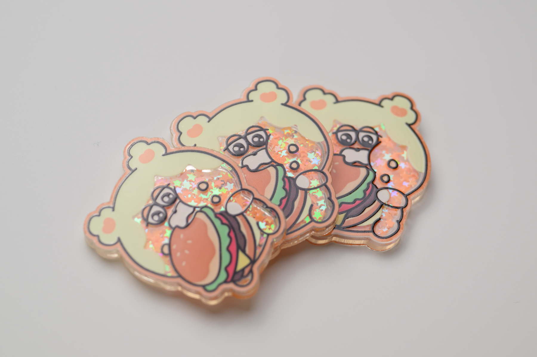 【オリジナル】オリジナルキャラクター　モテちゃんシャカシャカ　パーツ