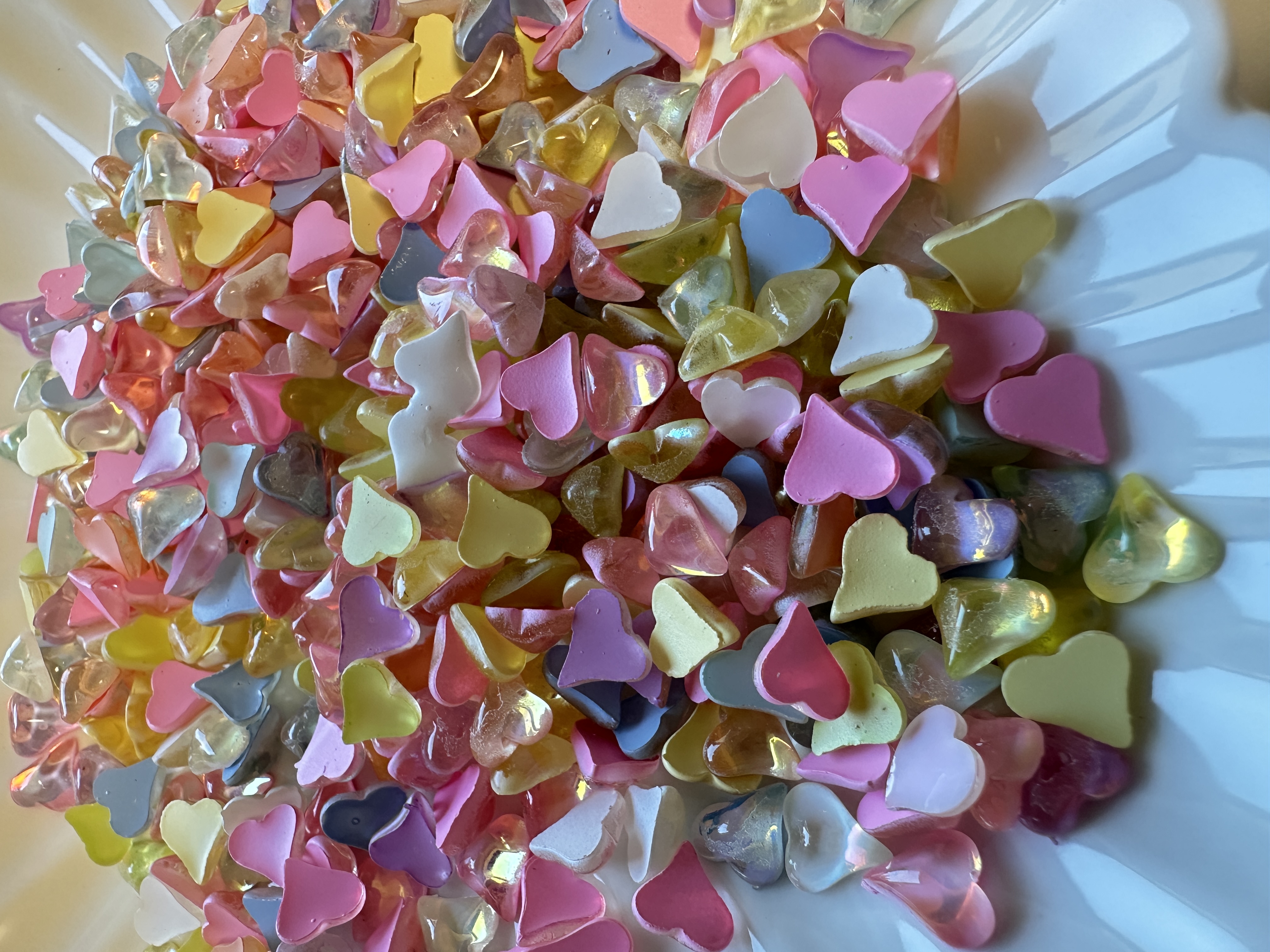 [ネイルパーツ]カラフルハート