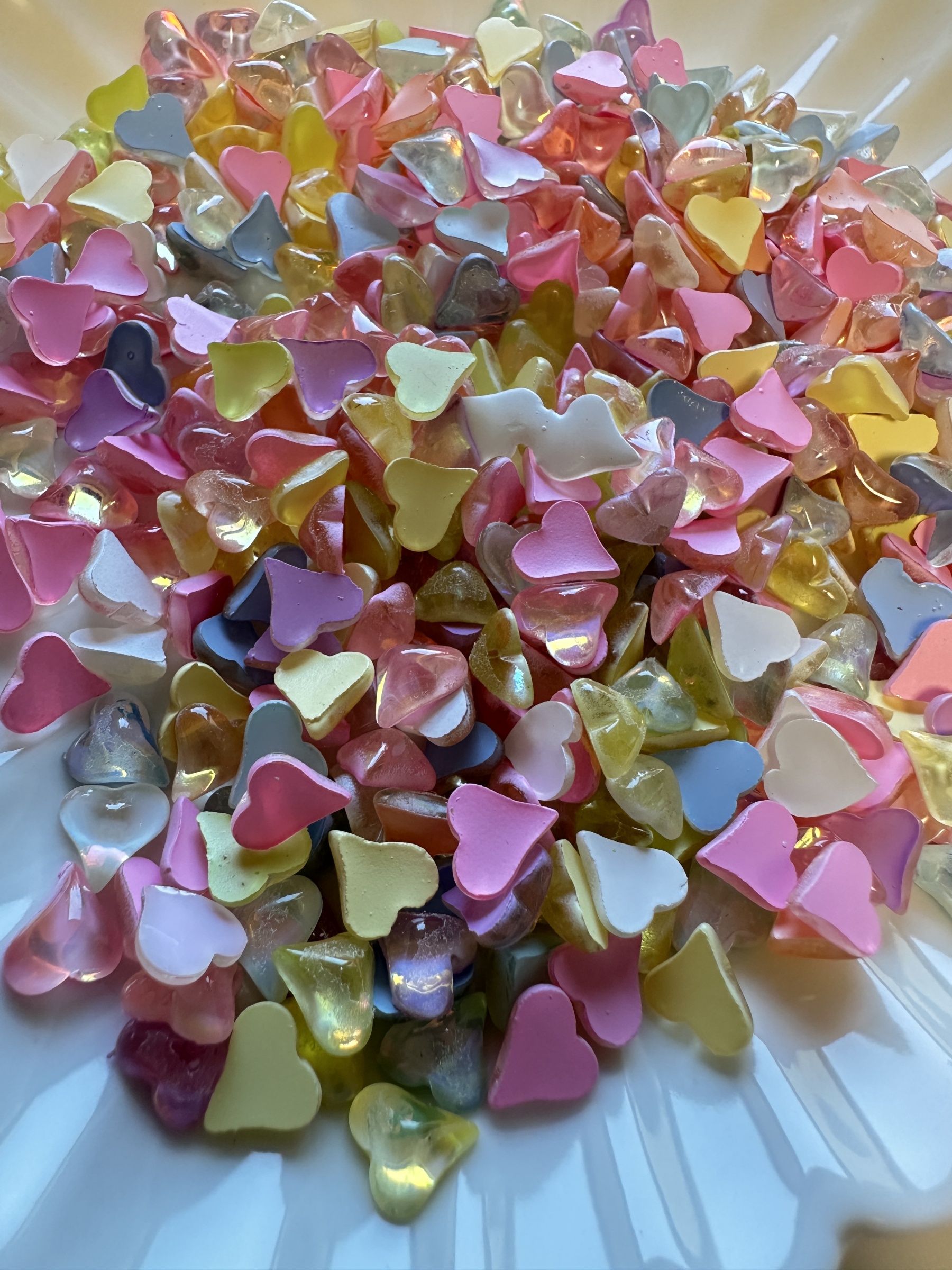 [ネイルパーツ]カラフルハート