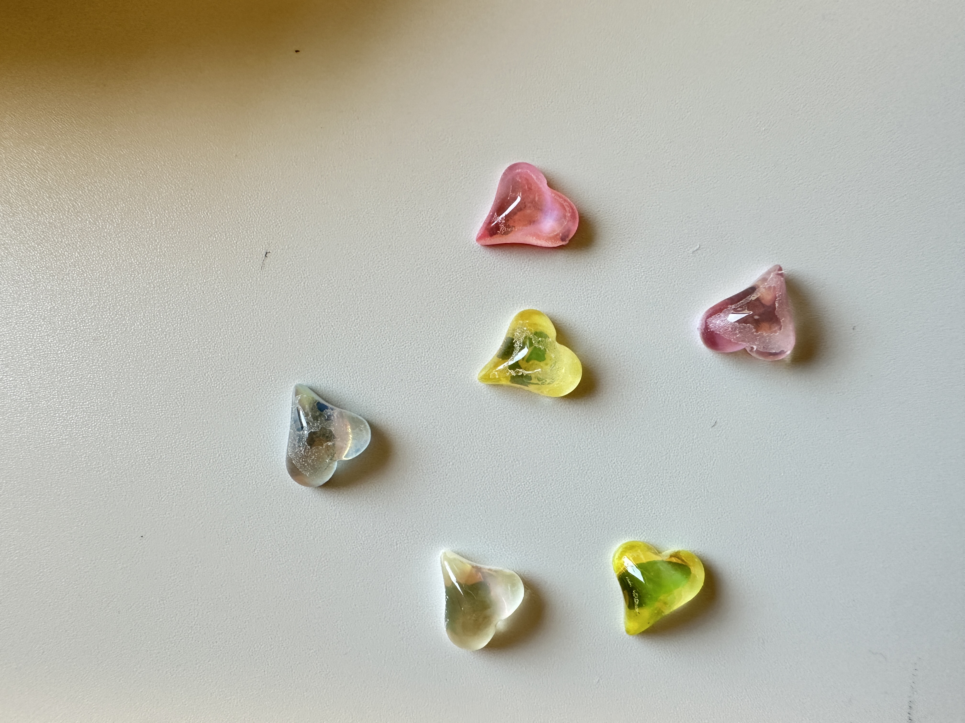 [ネイルパーツ]カラフルハート