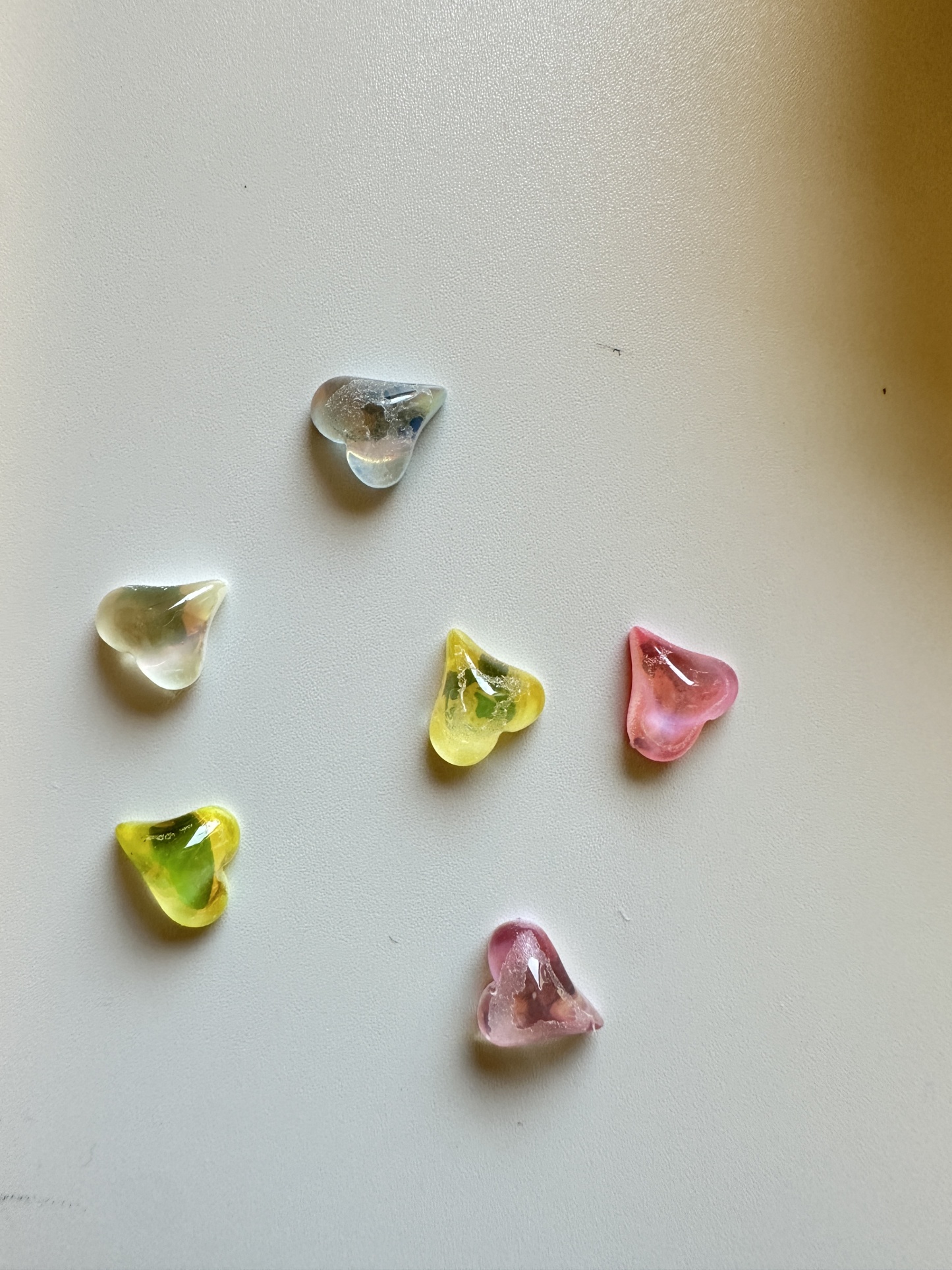 [ネイルパーツ]カラフルハート