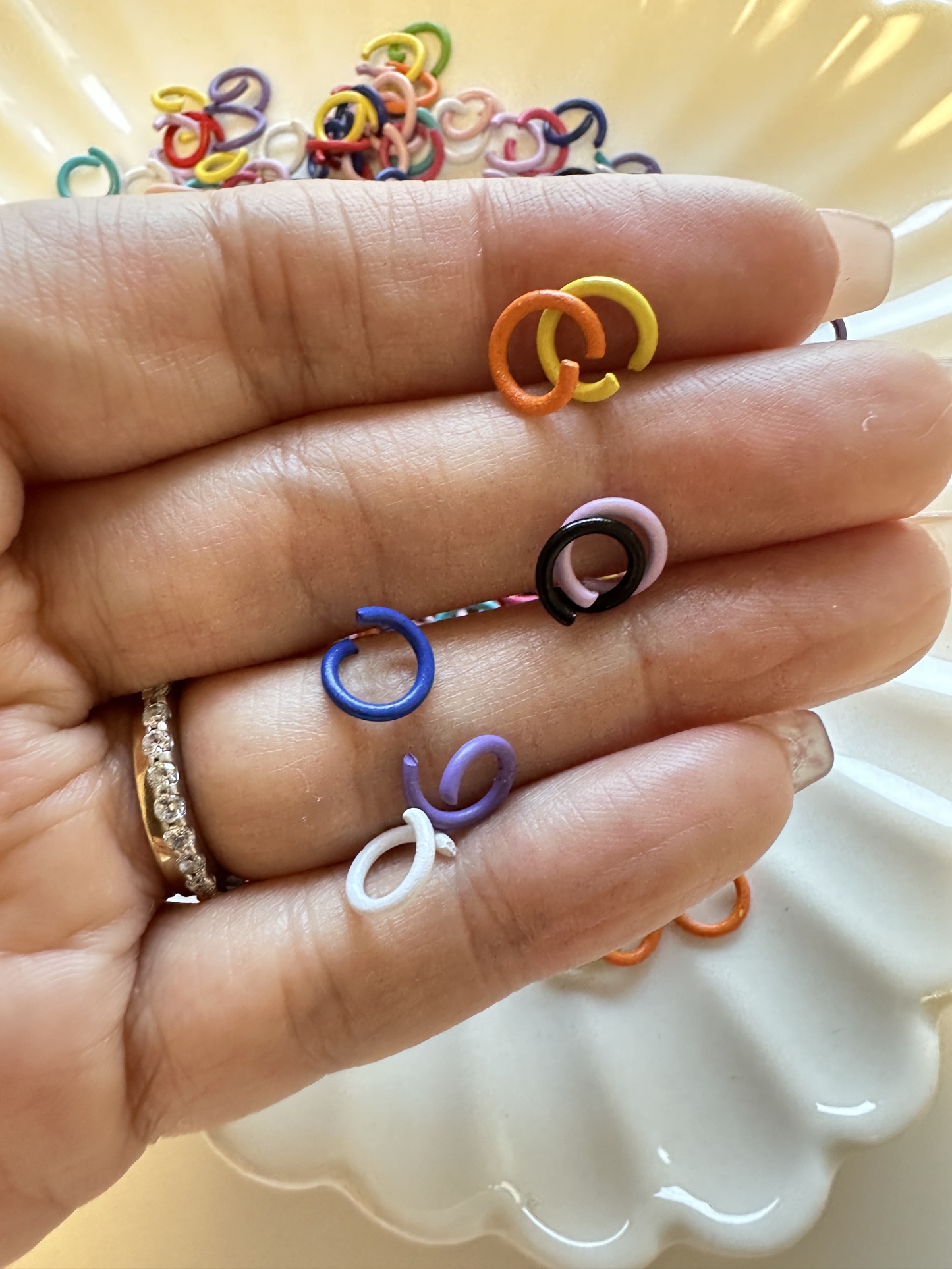 カラフル丸カン