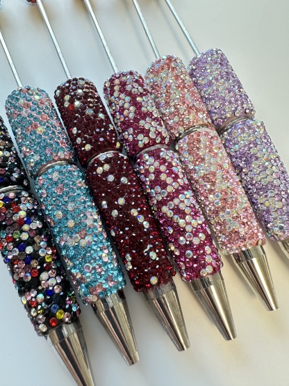 ラインストーンボールペン