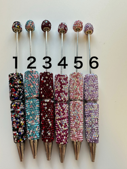 ラインストーンボールペン