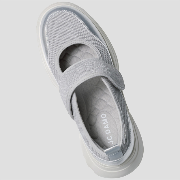  Round-Toe Chunky Heel Mary-Jane（Clara）