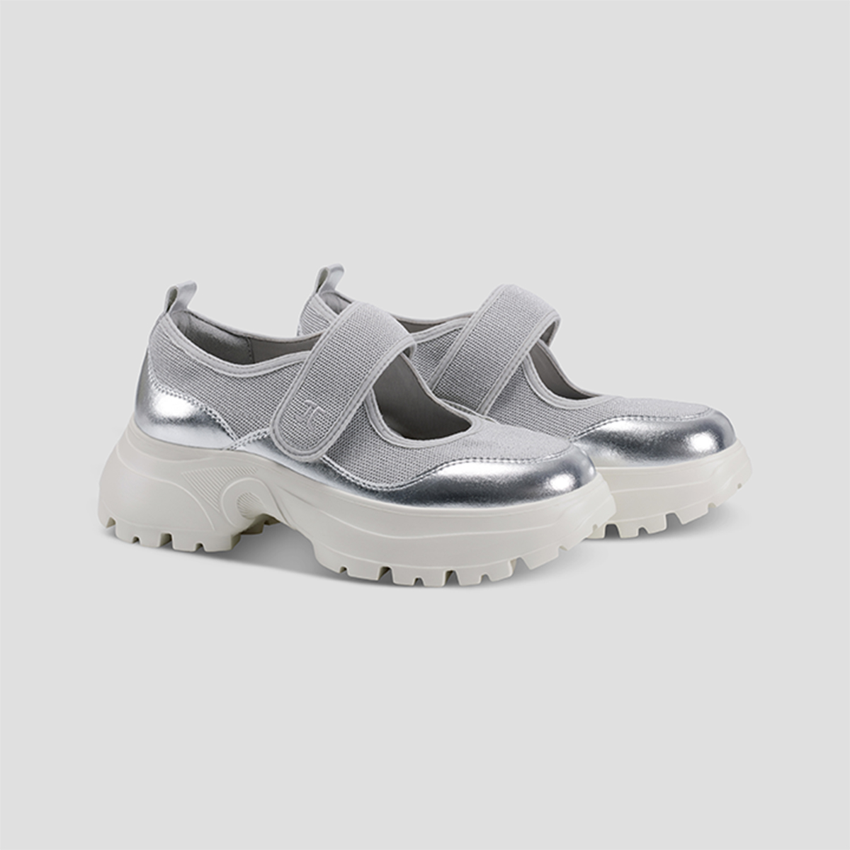 Round-Toe Chunky Heel Mary-Jane（Clara）