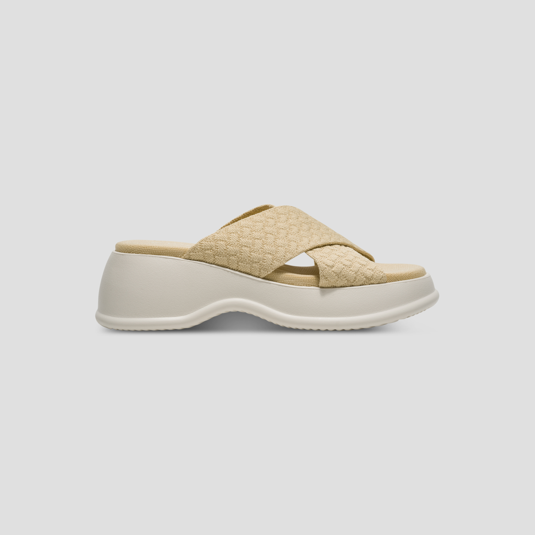 Cross-Strap Platform Sandals(Caitlin)