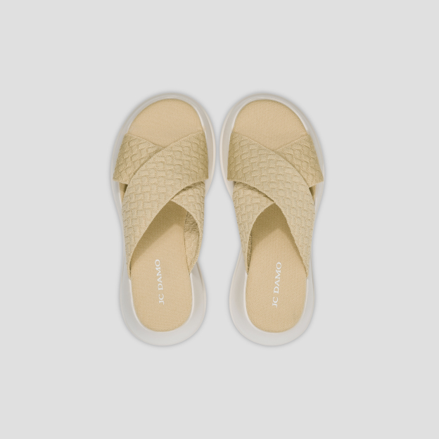 Cross-Strap Platform Sandals(Caitlin)