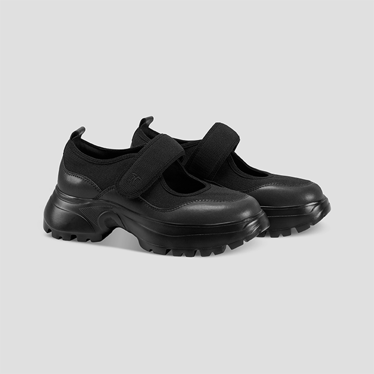 Round-Toe Chunky Heel Mary-Jane(Clara)