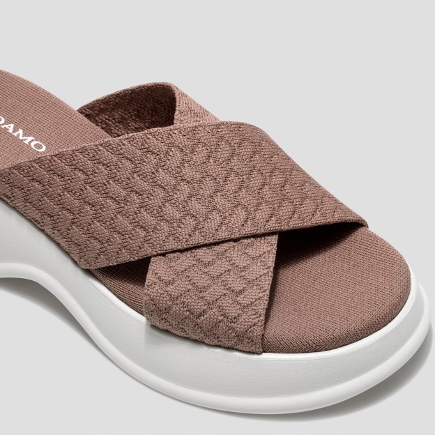 Cross-Strap Platform Sandals(Caitlin)