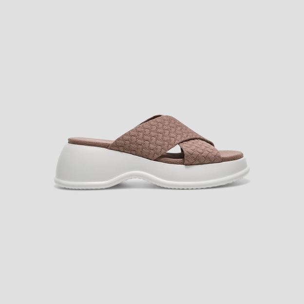 Cross-Strap Platform Sandals(Caitlin)