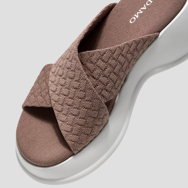 Cross-Strap Platform Sandals(Caitlin)