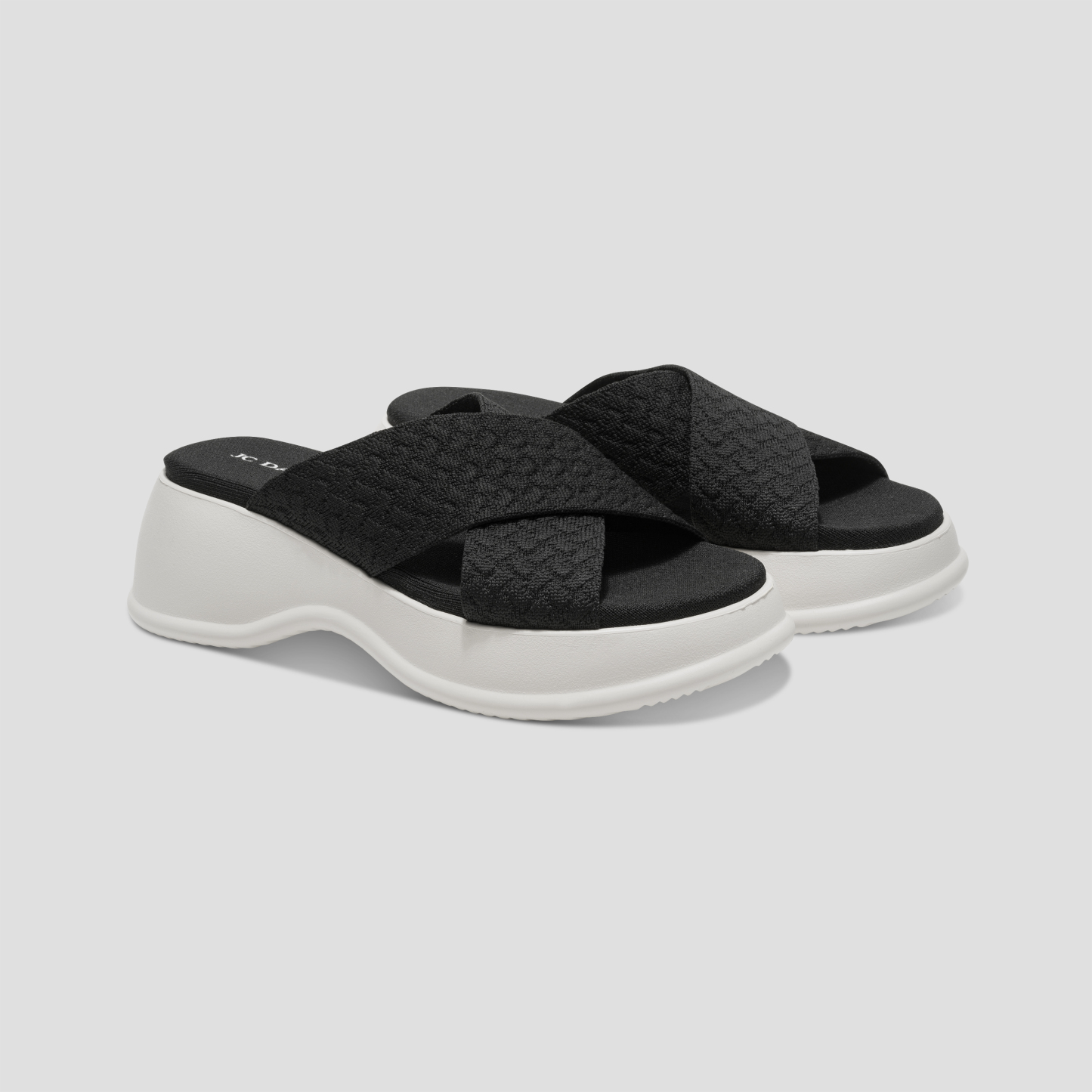 Cross-Strap Platform Sandals(Caitlin)